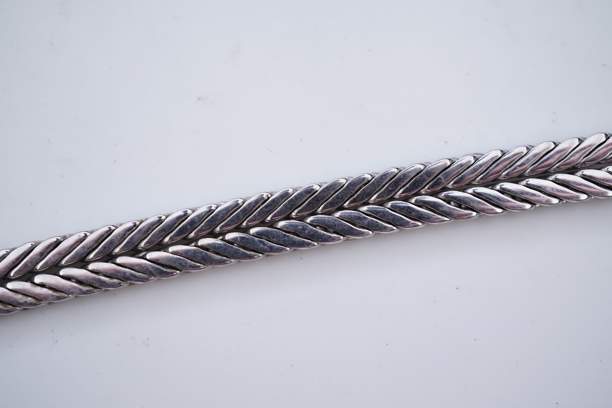 A diamond necklace